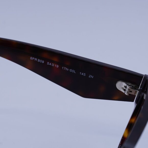 Prada PRB09S 17N50L Sunglasses Root Havana Butterfly Frame, Brown Lenses - Picture 6 of 10